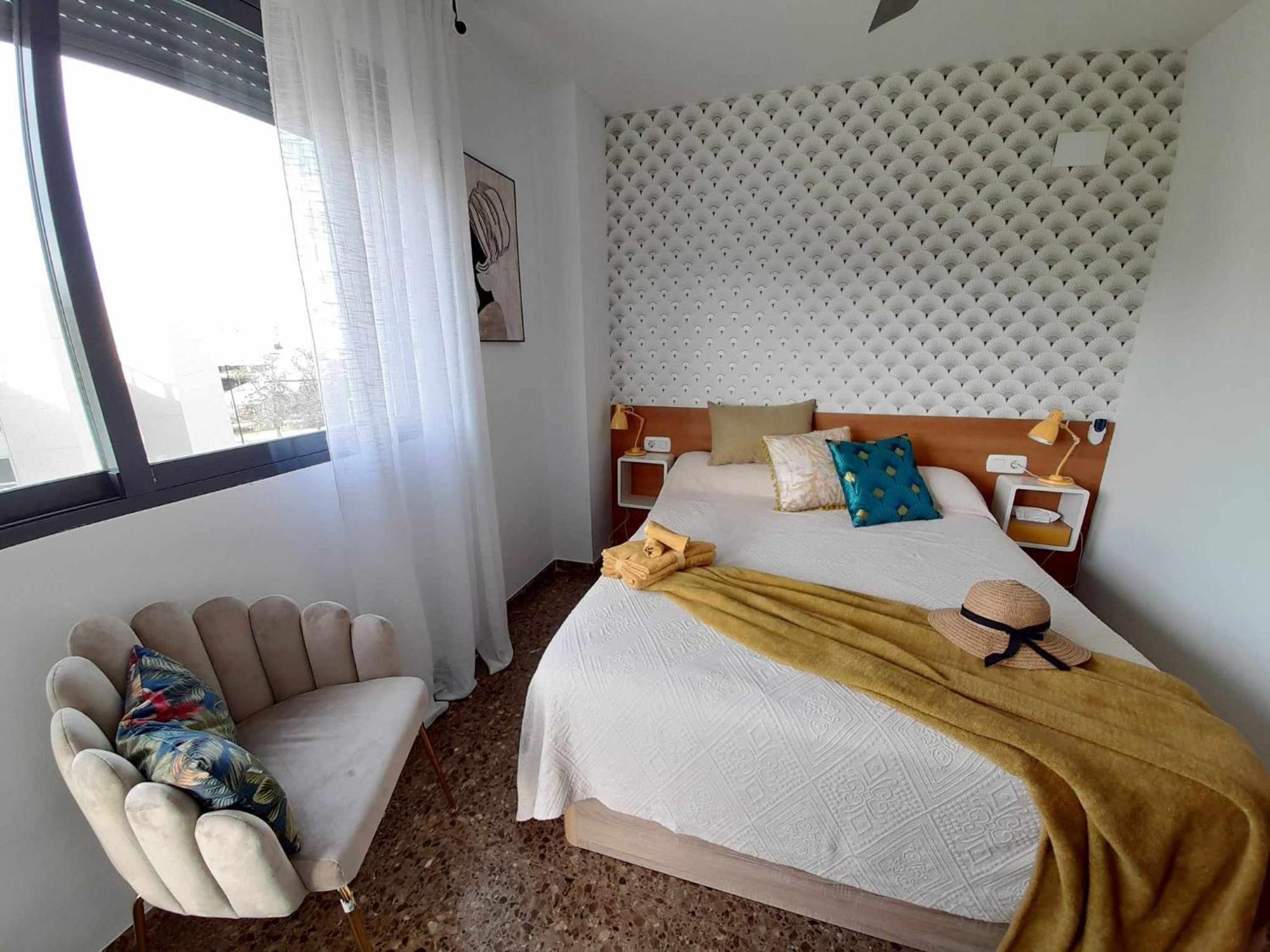 Apartament Ambar Gandia Playa-Grao Con Piscina Parking Ideal Para Familias Luaran gambar